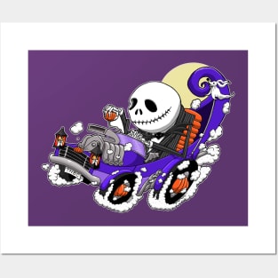 Skellington Rod Posters and Art